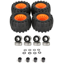 4 St. Skateboardhjul, Skateboardhjul för Gata och Offroad, Halkfria, Släta Longboardhjul för Gata
