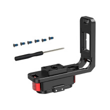 Magnetic L-Type Quick Release Plate for Hero 8 9 10 11 12 13, Vertical L Bracket Mount for Action Camera Tripod