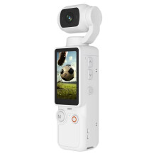 1080P WiFi Video Recorder Camera with 180 Rotating Lens Vlogging Camera,Handheld Body Camera POV Cameras with 32GB Card