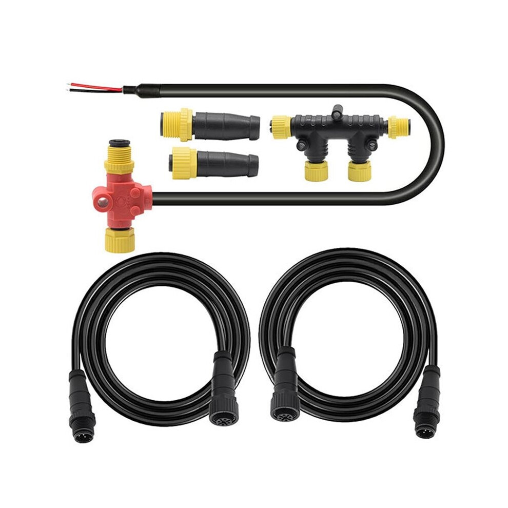 Nmea 2000 Network Kit With Backbone Cable, Drop Cable, Terminators, T-Piece, Power Cable For Marine 6033075511410