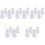 5 Pcs Cat Hooks For Wall Tail Polished Modern Home Decoration 5