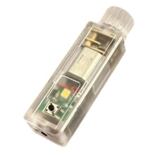 Hand-Twisted Self-Generating Lamp EDC Fidget Toys Plastic Decompression Toy ADHD Anti-Anxiety Toy Outdoor Lighting A