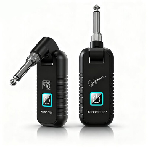 Guitar Wireless System Guitar Transmitter Receiver for Electric Guitar Electronic Wind Instrument 1to1