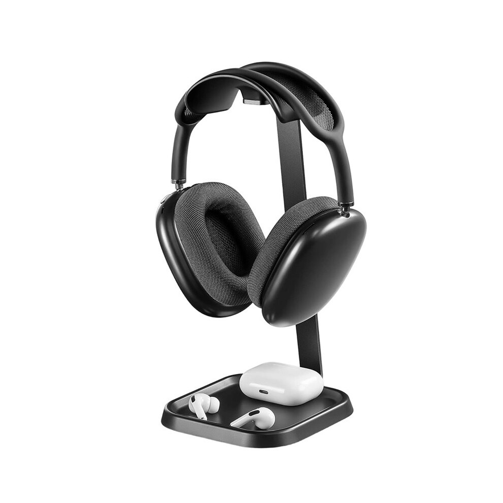 Earphone Holder Detachable Headset Stand Desktop Storage Rack For All Headphones For Computer Gaming Black 6032713113764