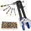430Pcs Rivet Nut Tool Kit with Rivet Gun, Metric Rivnuts Assortment for Industrial and DIY Projects 1