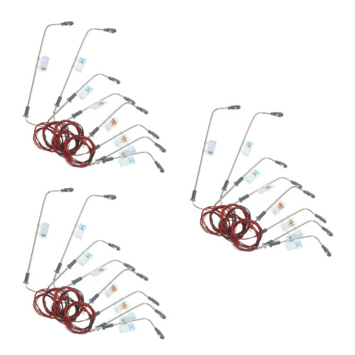 3 Pcs Suitable For Micro Landscape Model Street Lights 1