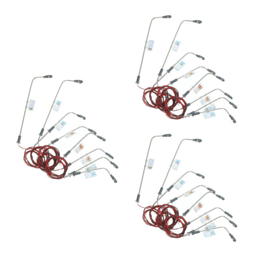 3 Pcs Suitable For Micro Landscape Model Street Lights 2
