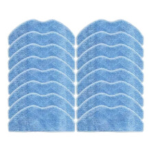 16PCS Mop Cloths for EZVIZ RE4 / RE4 / RE5 / RE5 Replacement Parts Washable Vacuum Mop Cloth Vacuum Mop Pads