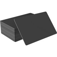 60pcs NFC Black Card Ntag215 Chip Label Smartphone Business Card Electronic Access Control Can Be Used for Security