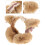 1Pc Khaki Polyester Warm Earmuff Foldable Winter Ear Warmer for Women 8