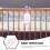 1Pc Infant Wet Tissue Case Pink PP Plastic Hanging Portable Storage 8