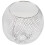Cage Lampshade For Pendant Iron Lampshade Silver 1set 10