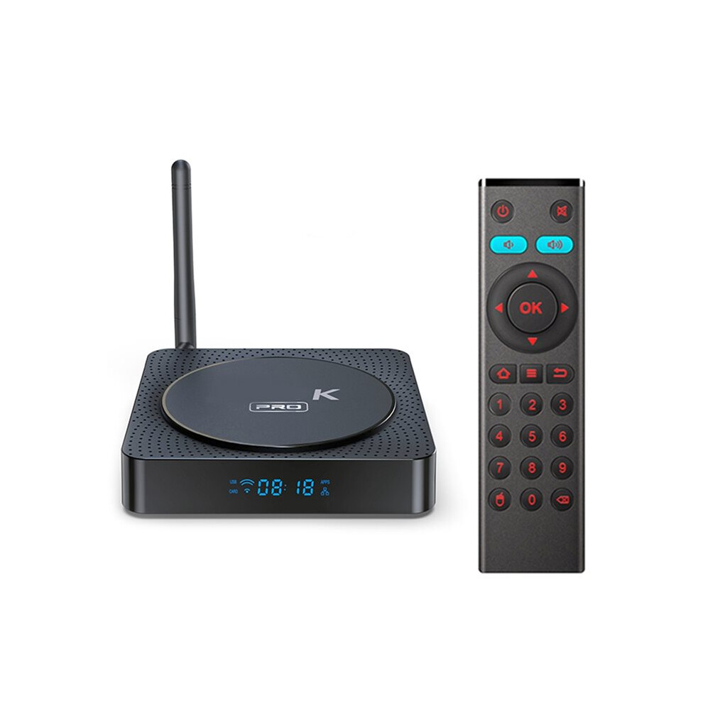 Tv Box Android 11.0 Rockchip Rk3566 4Gb 32Gb Bt Decoding External Antenna Dual Wifi 1000M Lan 4K 8K Media Player Eu Plug 4713032157425