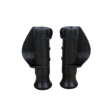 2 PCS Universal Rollator Hand Grip, Anti-Slip Rolling Walker Hand Grips Replacement Parts for Rollator and Wheelchair