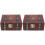 2Pcs Wooden Storage Boxes Multi-Color Durable Container for Home Use 2