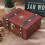 2Pcs Wooden Storage Boxes Multi-Color Durable Container for Home Use 8