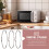 Set Microwave Turntable Holder Plate Ring 4