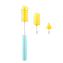 Novo Conjunto de Escova Elétrica para Mamadeira e Chupeta, Recarregável em Silicone, com Função Multifuncional de 360 Graus para Copos e Taças.