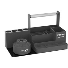 RELIFE RL-001H Rotating Intelligent Repair Storage Rack Multifunctional Classified Storage Maintenance Storage Rack Black