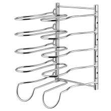 Pizza Rack 5 Tiered Stand Flexible Detachable Pizza Pan Rack Aluminum Baking Set for Storage and Baking Multiple Pizzas