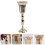 Mlins  Decorative Vase Wedding Decoration Flower Scene Layout 4