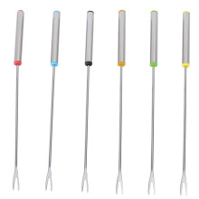 BBQ Skewers Set Stainless Steel Reusable Grill Skewers for Meat and Vegetables Outdoor Picnic