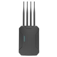 Répéteur/Amplificateur Wi-Fi 6 1800 Mbps Double Bande Longue Portée pour Extérieur, avec PoE, Étanche IP67 B