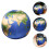 Blue Plush Earth Pillow Soft Spherical Ball Cushion for Home Use 9