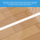 Raindrops Sealing Strip Flooring Edge Strips Pvc White 1 Roll 5