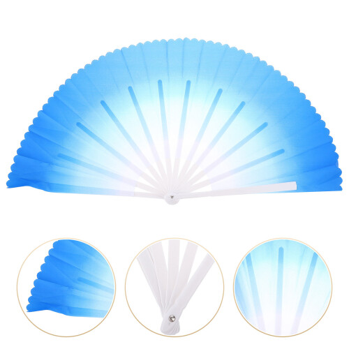 Durable Blue Chinese Style Fan For Performance And Daily Use 1