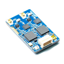 915 MHz 2,4 GHz ELRS Dualband-Gemini-Empfänger ExpressLRS RX TCXO für RC FPV-Renndrohnen mit Großer Reichweite und Festen Tragflächen