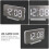 Creative Digital Alarm Clock With Temperature And Time Display 10
