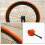 Tube Interne Tpu Orange Pour Route Performant 9