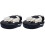 2Pcs Black Boxing Pads Martial Arts Punching Mitts for Training 2