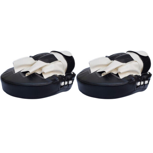 2Pcs Black Boxing Pads Martial Arts Punching Mitts for Training 1