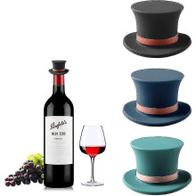 Stopper Silicone Hat Corks Reusable Bottle Caps