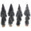 48Pcs Black Halloween Miniature Trees Artificial Dried Branches Decor 2