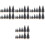 48Pcs Black Halloween Miniature Trees Artificial Dried Branches Decor 4