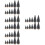 48Pcs Black Halloween Miniature Trees Artificial Dried Branches Decor 8