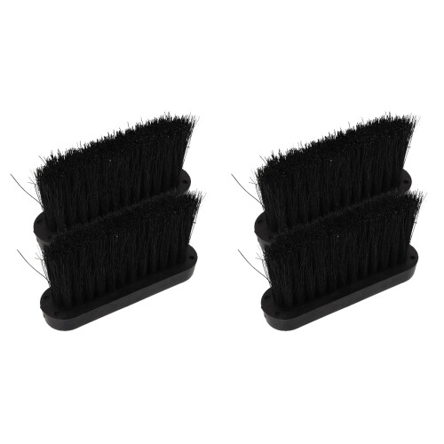 2 Pieces Fireplace Ashes Clean Brush Replacement Brushes For Tool 1