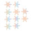 10Stk Silberne Clips DIY Haaraccessoires Kinder 4