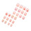 French Tip False Nails - Pink, Comfortable Stage Wear 1