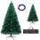 OUSFOT 6ft Artificial Christmas Tree with 250 LED Colour Lights 815 Branches 1