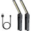 2 Pieces Rechargeable Led Work Light, 5 Modes Work Light Mechanic Light Foldable Torch Light with Magnetic Base Inspection Light for Camping, Automoti 1