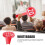 4Pcs Red PVC Handheld Whiteboards Double-Side Dry Erase Scoring Boards 8