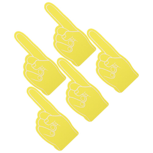 5Pièces Doigts En Mousse Accessoires Bruyants Pour 2