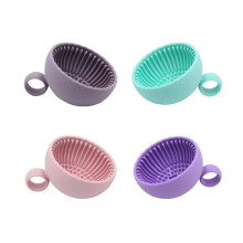 Silikon-Reinigungspad für Make-up-Pinsel – Tragbares Reinigungswerkzeug für Pinsel (4 Farben)