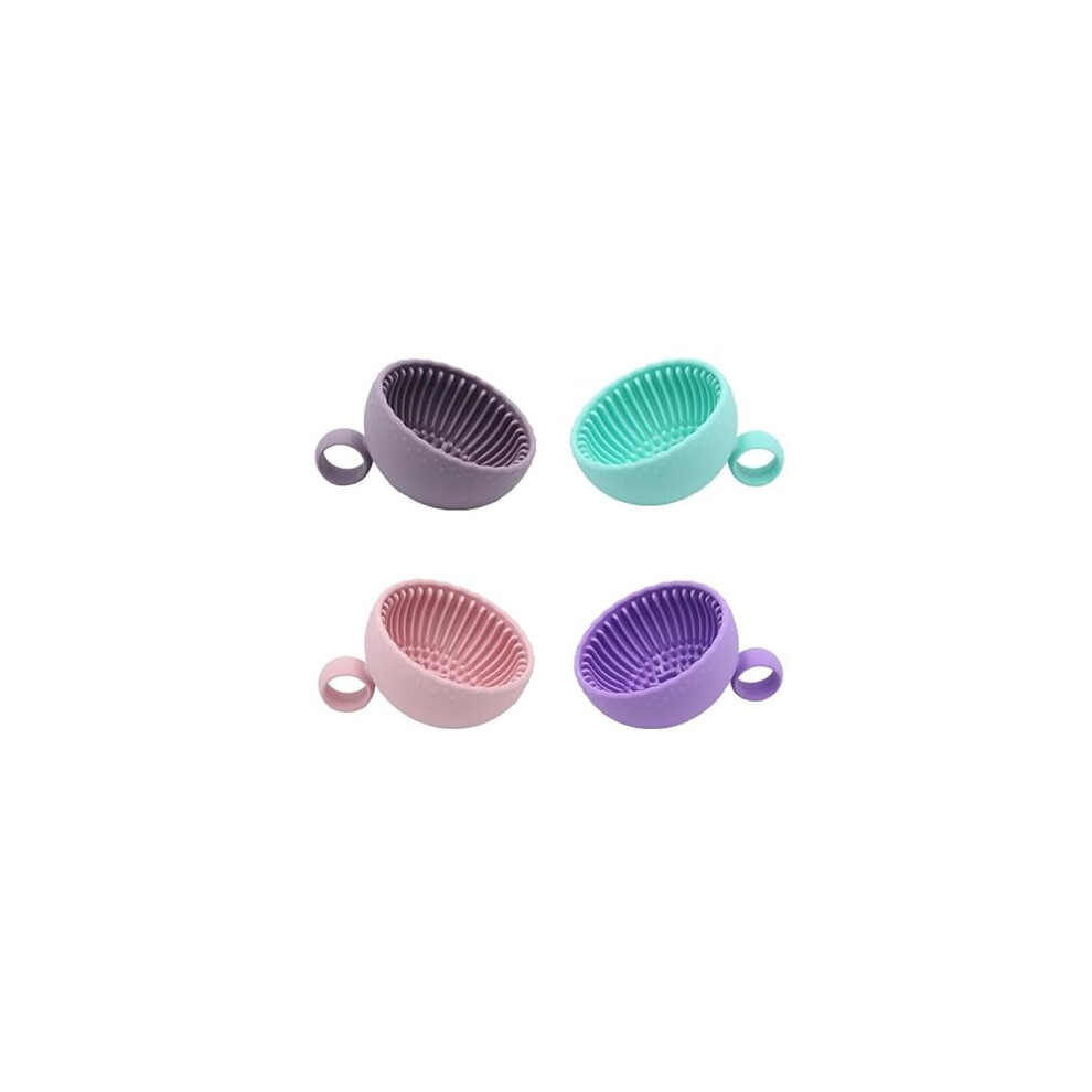 Silicone Makeup Brush Cleaning Pad â Portable Washing Tool for Brushes (4 Colors)