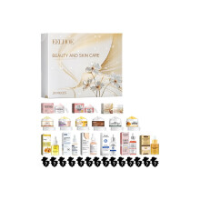 24-teiliger Beauty-Adventskalender, Überraschungsbox mit feuchtigkeitsspendenden Hautpflegeprodukten