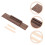 1Set Premium Ukulele Hout Accessoire Met Glad Bruin 9